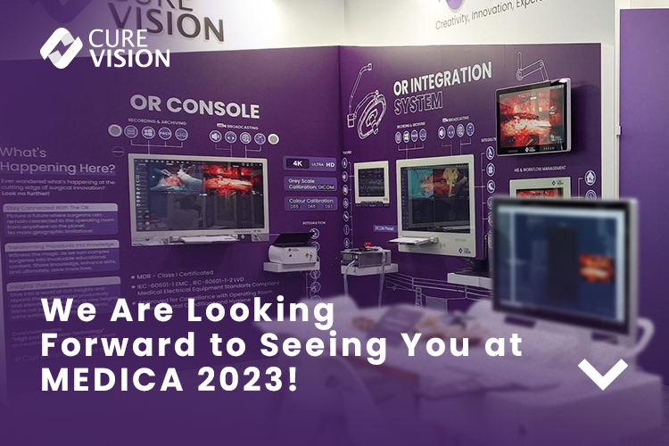 Meet CureVision at MEDICA 2023 Meet CureVision at MEDICA 2023