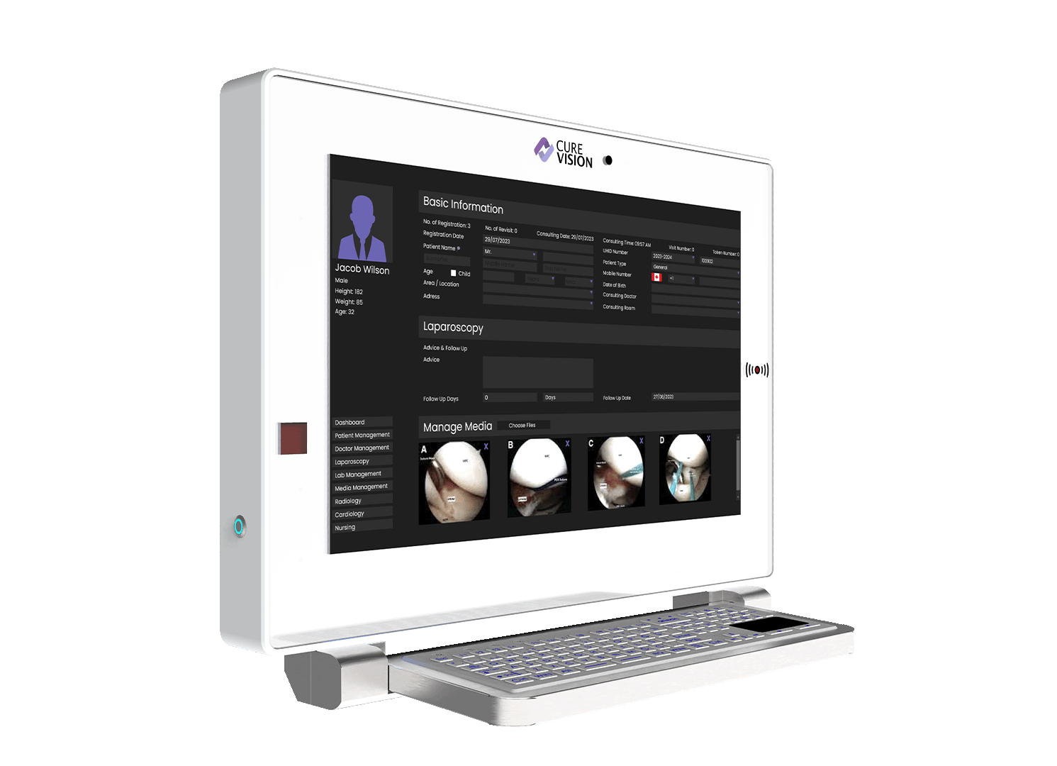 CURECONSOLE GP-424A Onwall Series