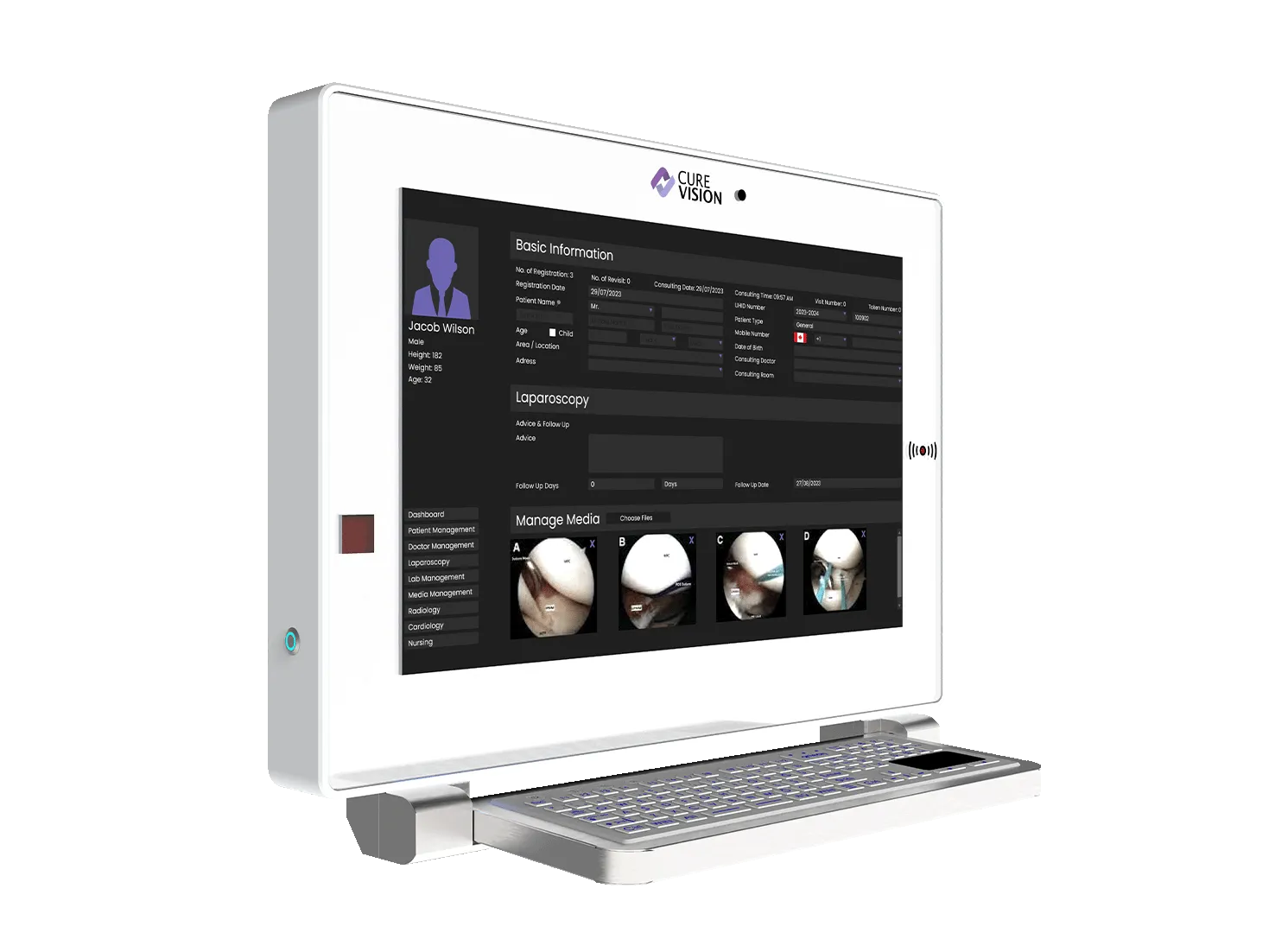 CURECONSOLE GP-424A Onwall Series