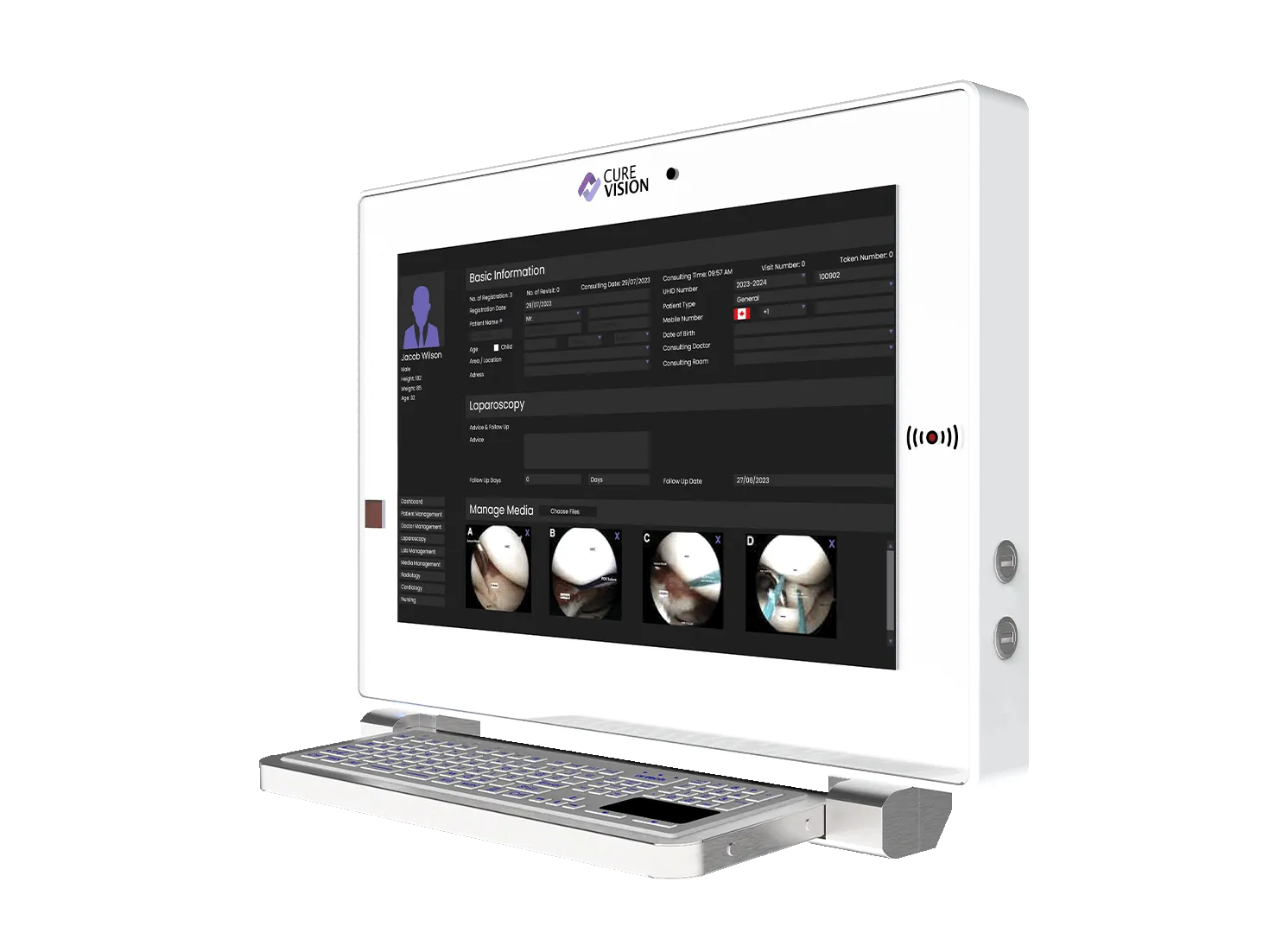 CURECONSOLE GP-424A Onwall Series